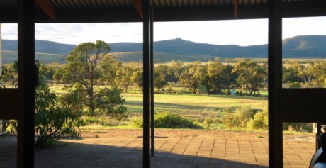 View from lounge room